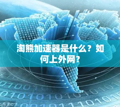 淘熊加速器是什么？如何上外网？