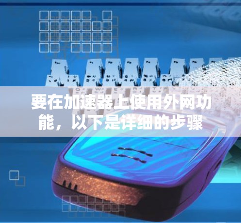 要在加速器上使用外网功能，以下是详细的步骤