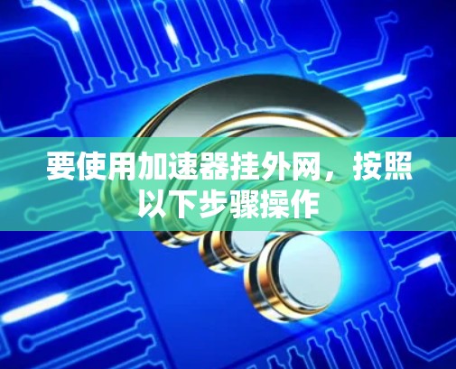 要使用加速器挂外网，按照以下步骤操作