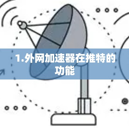 1.外网加速器在推特的功能