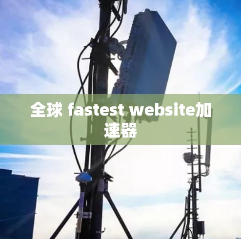 全球 fastest website加速器