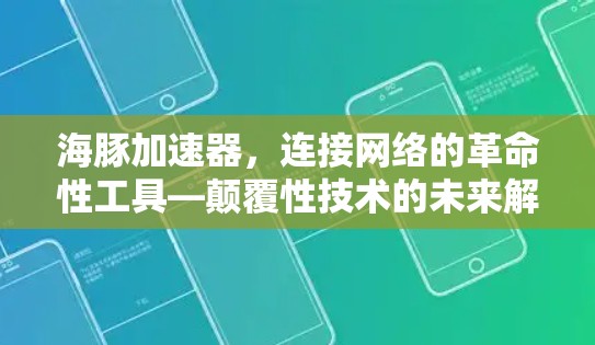 海豚加速器，连接网络的革命性工具—颠覆性技术的未来解决方案