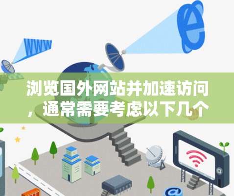 浏览国外网站并加速访问，通常需要考虑以下几个方面