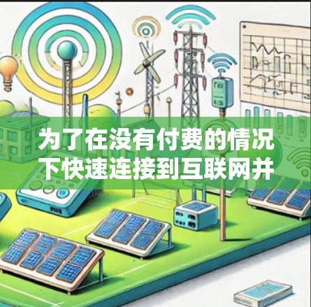 为了在没有付费的情况下快速连接到互联网并观看YouTube，可以按照以下步骤操作
