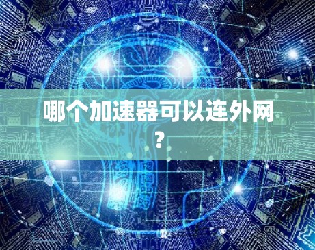 哪个加速器可以连外网？