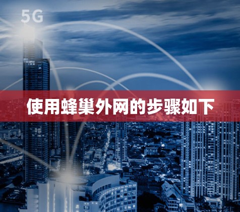 使用蜂巢外网的步骤如下