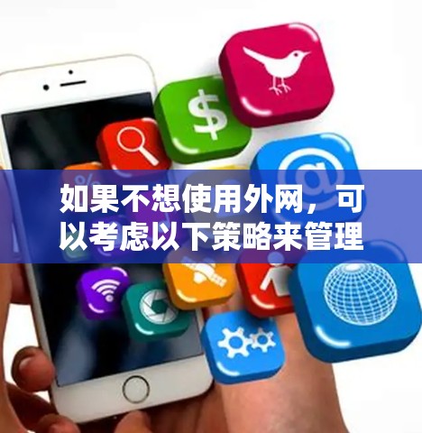 如果不想使用外网，可以考虑以下策略来管理你的网络使用
