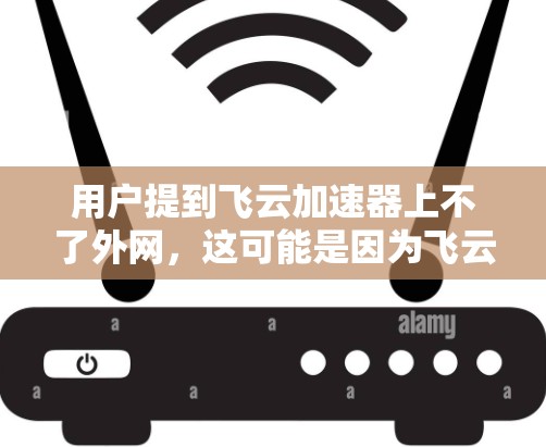 用户提到飞云加速器上不了外网，这可能是因为飞云加速器无法连接到外部互联网。以下是对这个问题的逐步解决方案