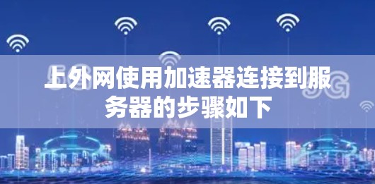 上外网使用加速器连接到服务器的步骤如下