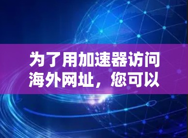 为了用加速器访问海外网址，您可以按照以下步骤操作