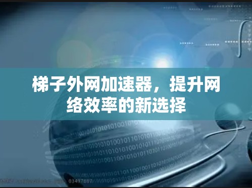 梯子外网加速器，提升网络效率的新选择