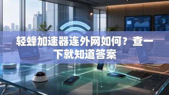 轻蜂加速器连外网如何？查一下就知道答案