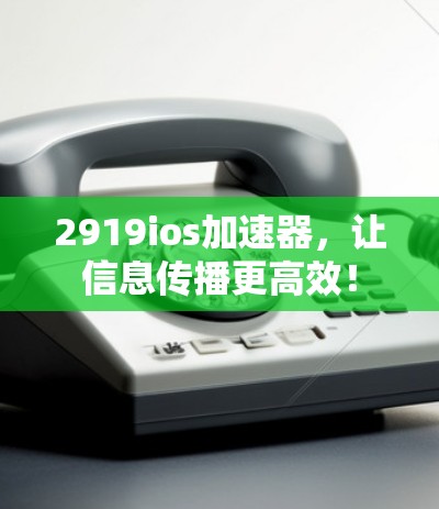 2919ios加速器，让信息传播更高效！