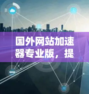 国外网站加速器专业版，提升访问效率的可靠工具推荐