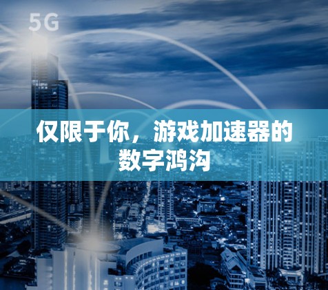 仅限于你，游戏加速器的数字鸿沟