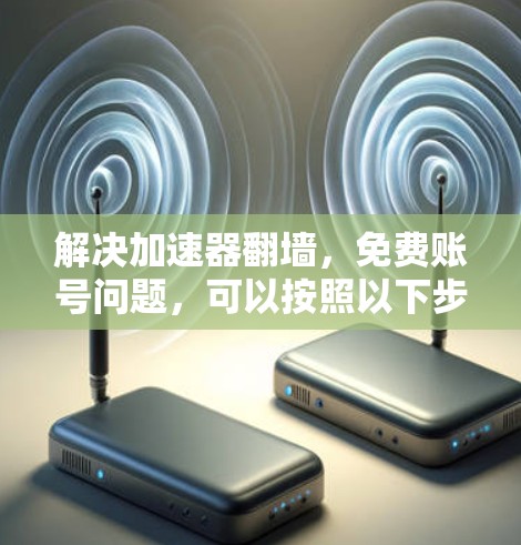 解决加速器翻墙，免费账号问题，可以按照以下步骤进行