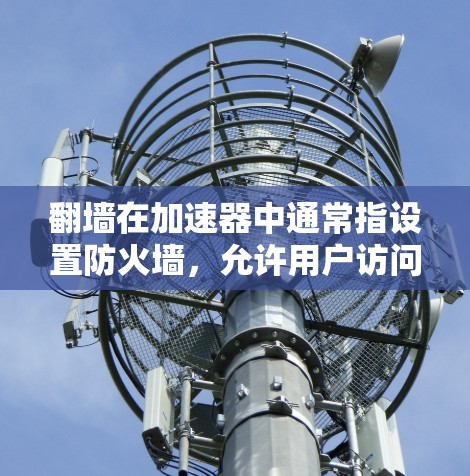 翻墙在加速器中通常指设置防火墙，允许用户访问特定外部网站。然而，这可能涉及到网络安全风险，因为访问特定网站可能带来隐私和安全问题。以下是一些关键点