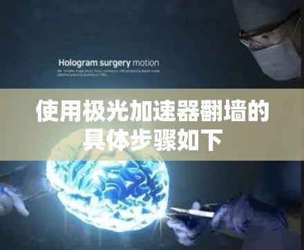 使用极光加速器翻墙的具体步骤如下