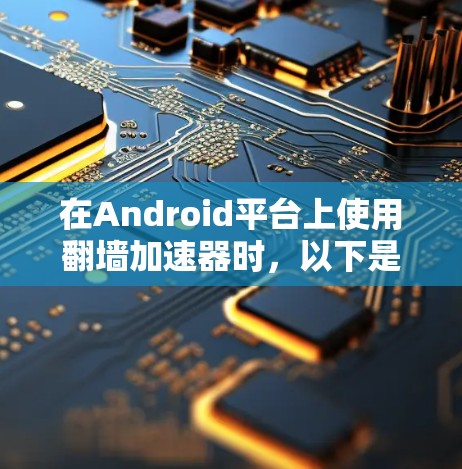 在Android平台上使用翻墙加速器时，以下是一些详细的步骤和注意事项，帮助您顺利完成操作