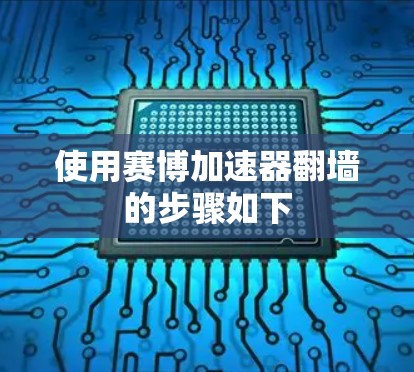 使用赛博加速器翻墙的步骤如下