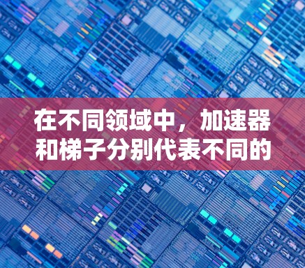在不同领域中，加速器和梯子分别代表不同的技术或工具，具体含义如下