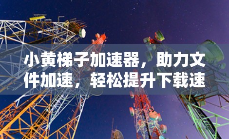 小黄梯子加速器，助力文件加速，轻松提升下载速度