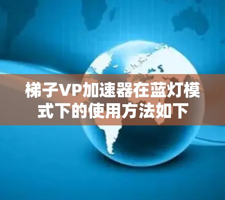 梯子VP加速器在蓝灯模式下的使用方法如下