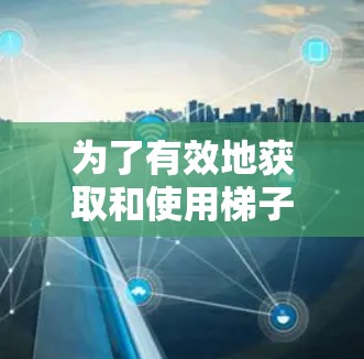 为了有效地获取和使用梯子加速器，可以按照以下步骤进行