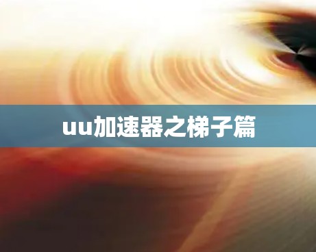 uu加速器之梯子篇