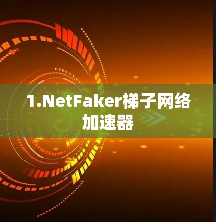 1.NetFaker梯子网络加速器