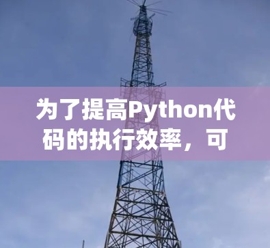 为了提高Python代码的执行效率，可以考虑以下步骤