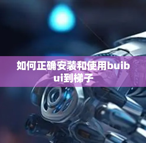如何正确安装和使用buibui到梯子