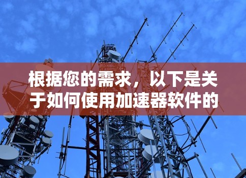 根据您的需求，以下是关于如何使用加速器软件的详细步骤和建议