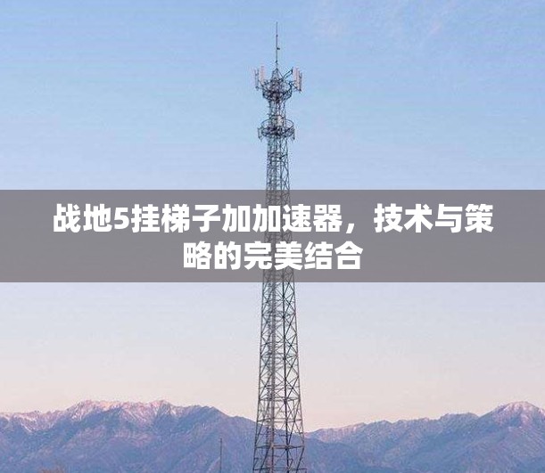 战地5挂梯子加加速器，技术与策略的完美结合