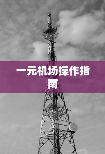 一元机场操作指南