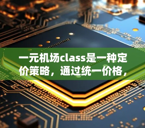 一元机场class是一种定价策略，通过统一价格，让不同层次的乘客都能获得不同的服务，而无需根据等级来选择。以下是对这一策略的详细分析