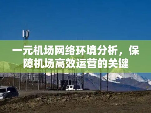 一元机场网络环境分析，保障机场高效运营的关键