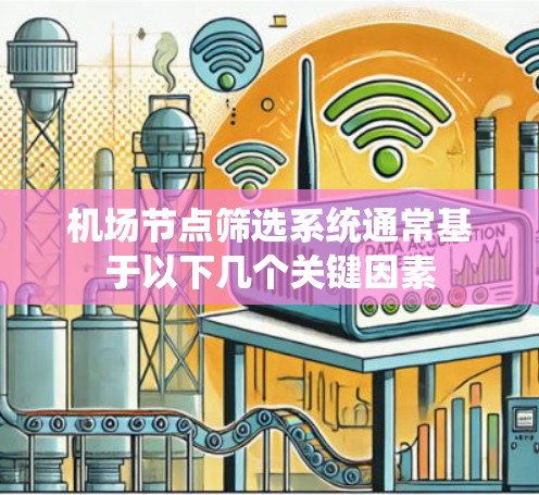 机场节点筛选系统通常基于以下几个关键因素
