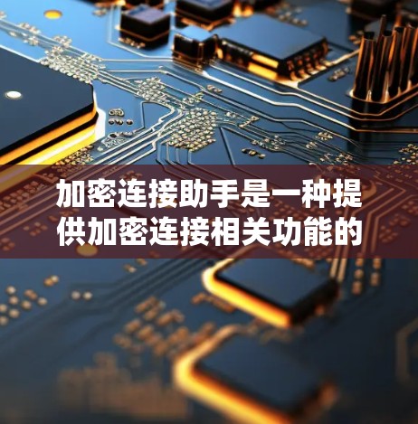 加密连接助手是一种提供加密连接相关功能的工具，帮助用户在安全和数据传输中构建和管理连接。以下是其功能的详细解释