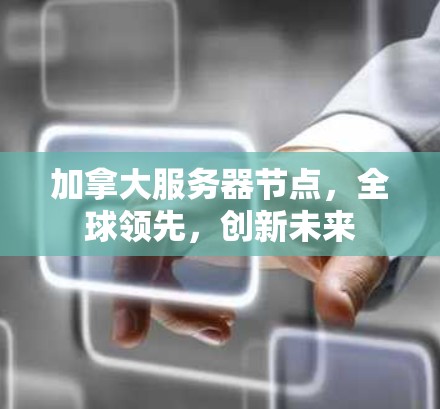 加拿大服务器节点，全球领先，创新未来