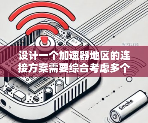 设计一个加速器地区的连接方案需要综合考虑多个因素，以确保车辆的顺利连接和高效运行。以下是一个结构化和详细的连接方案设计，涵盖目标、连接方式、技术与硬件、交通规划、车辆测试和维护管理等关键方面