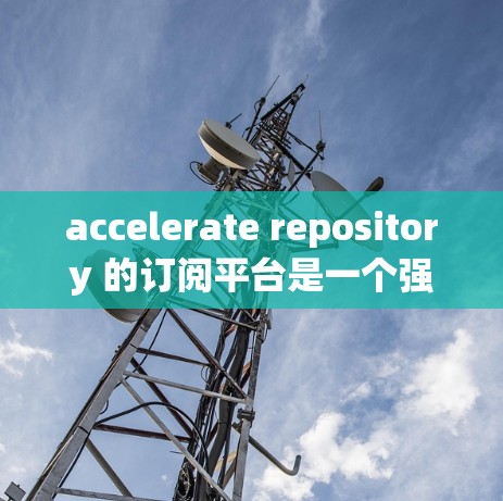 accelerate repository 的订阅平台是一个强大的工具，帮助用户管理 accelerate 函数，优化代码生成。以下是对该平台的详细总结