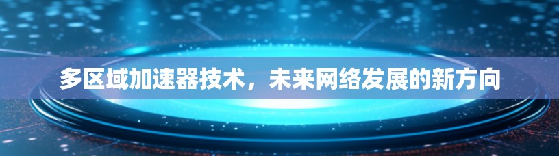 多区域加速器技术，未来网络发展的新方向