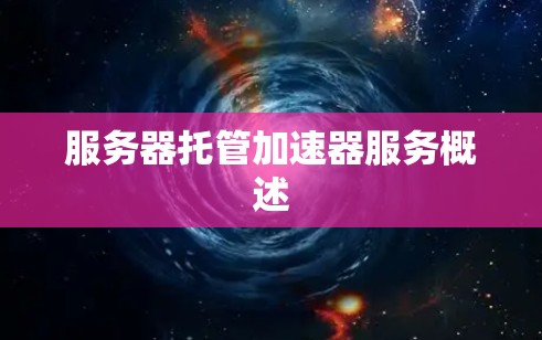 服务器托管加速器服务概述