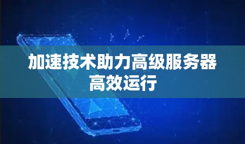 加速技术助力高级服务器高效运行