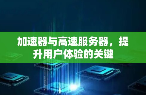 加速器与高速服务器，提升用户体验的关键