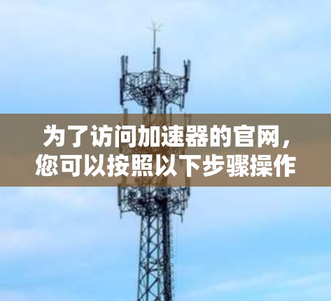 为了访问加速器的官网，您可以按照以下步骤操作