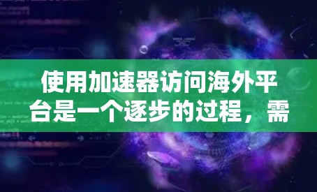 使用加速器访问海外平台是一个逐步的过程，需要综合考虑多个因素。以下是详细的步骤指南