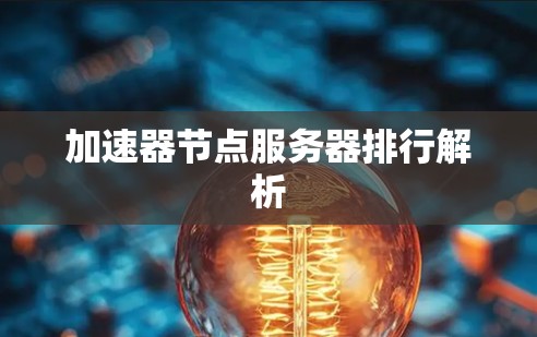 加速器节点服务器排行解析