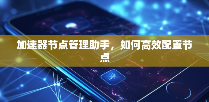 加速器节点管理助手，如何高效配置节点